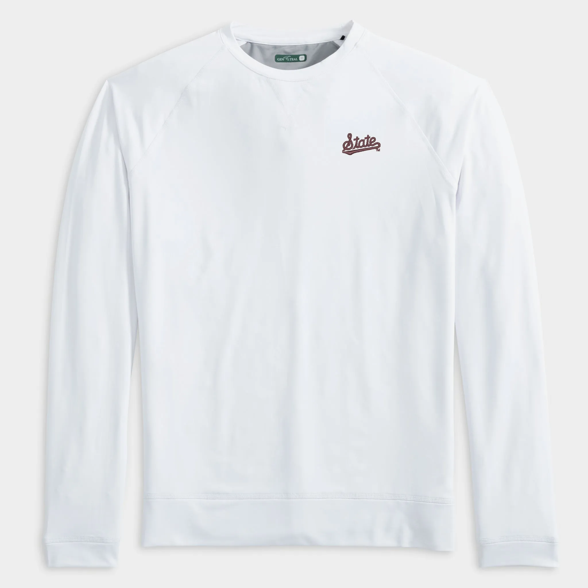 Mississippi State Script Richmond Venture Performance Crewneck