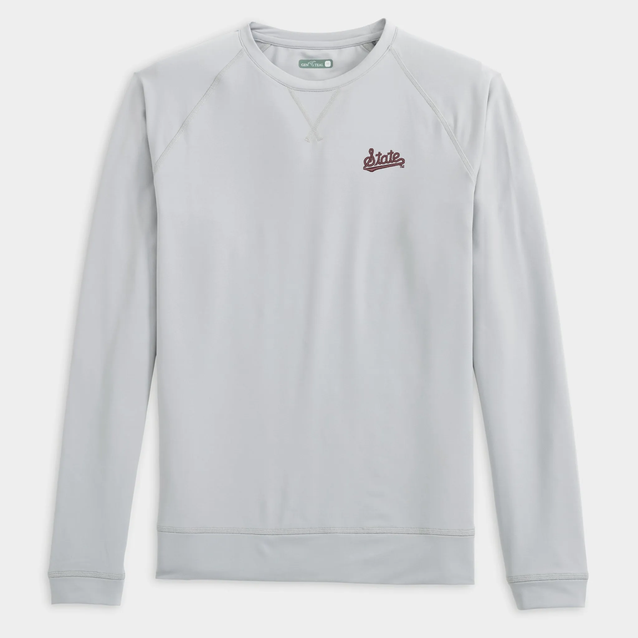 Mississippi State Script Richmond Venture Performance Crewneck