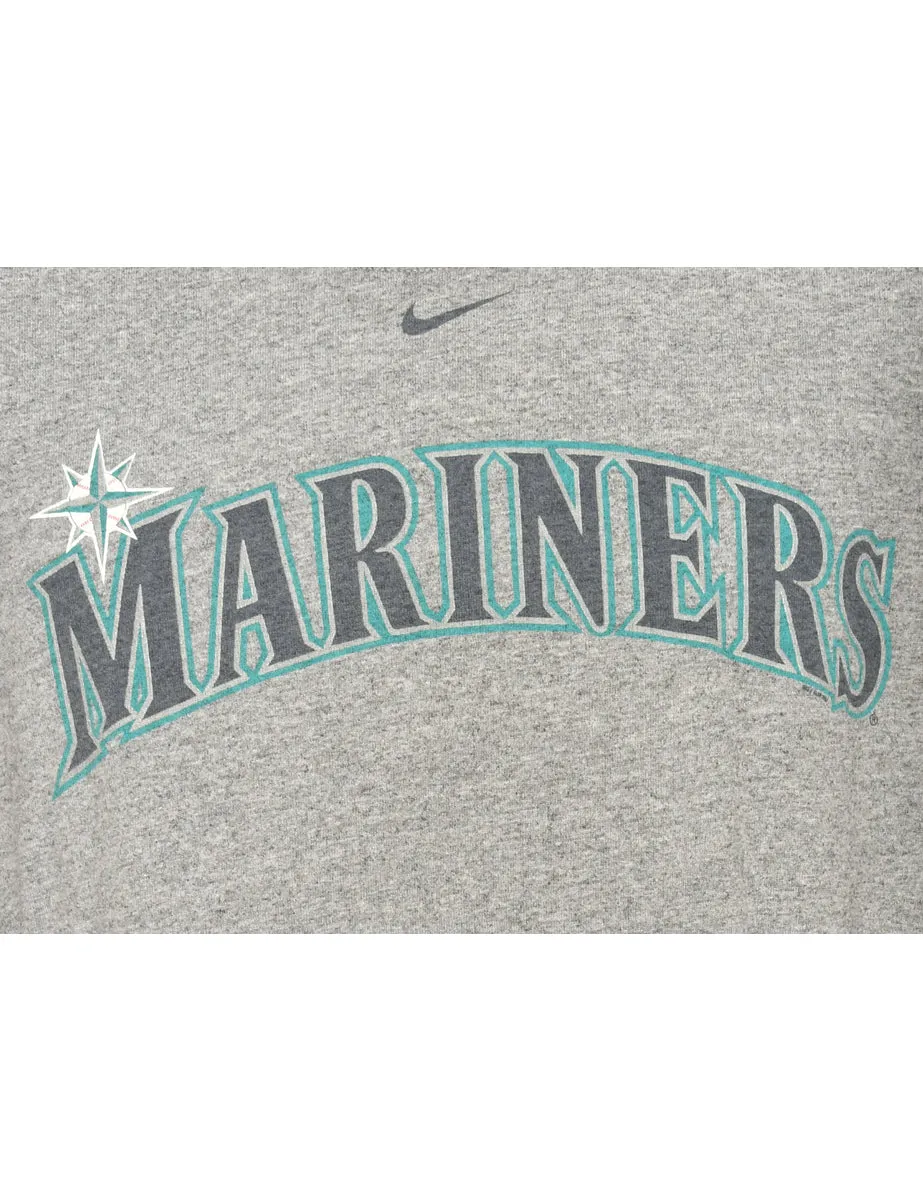 Nike Mariners Printed T-shirt - L