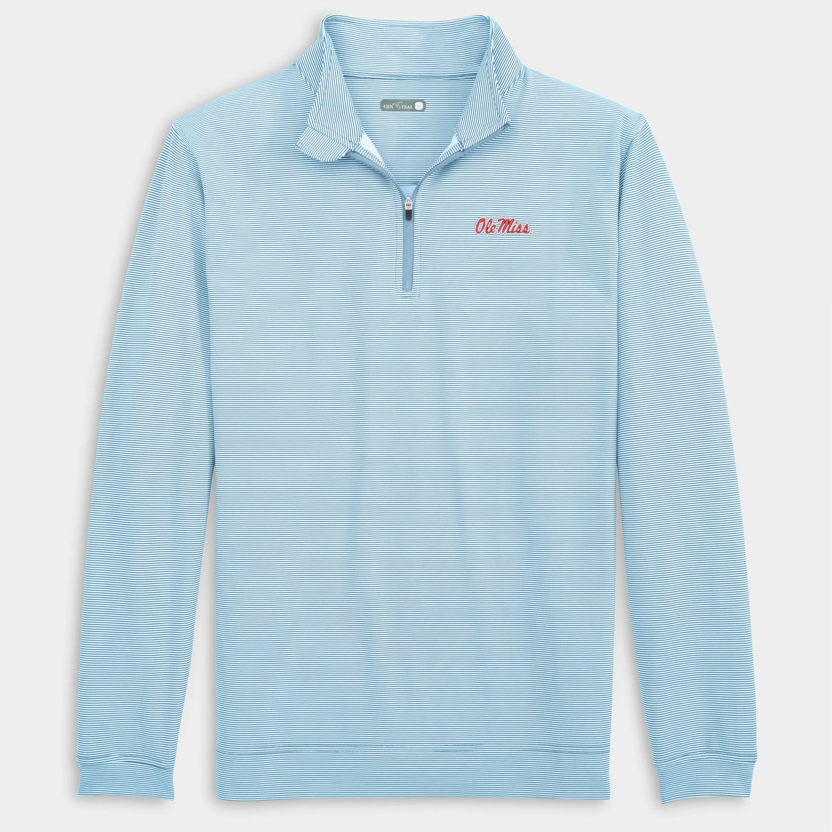 Ole Miss Pinstripe Venture Performance Quarter-Zip