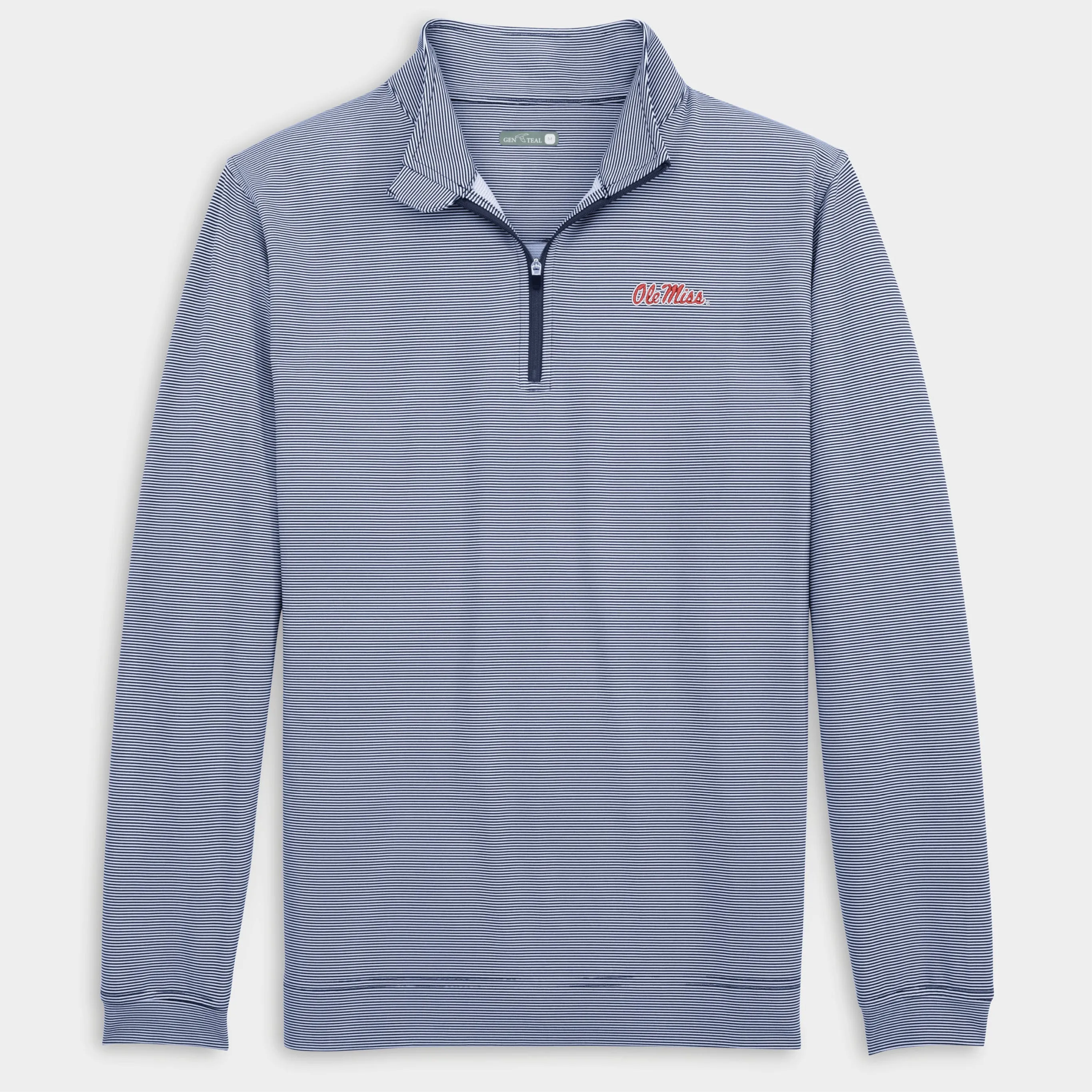 Ole Miss Pinstripe Venture Performance Quarter-Zip