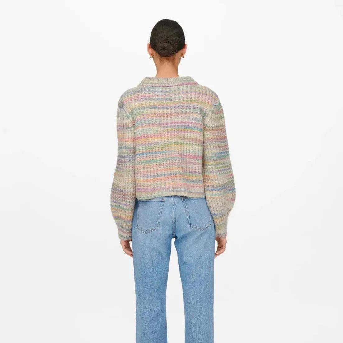 ONLY Carma Multi Colored Knitted Pullover