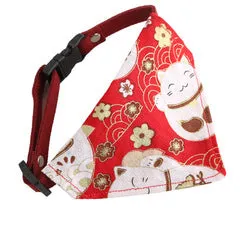 PAWS ASIA Shopee New Cheap Fancy Stylish Colorful Patterns Cute Personalized Cat Bandana Collar