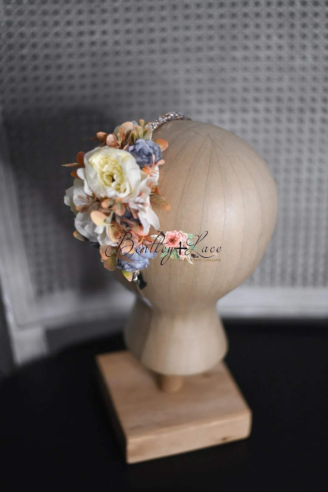 Peaches and Creams Floral Headband