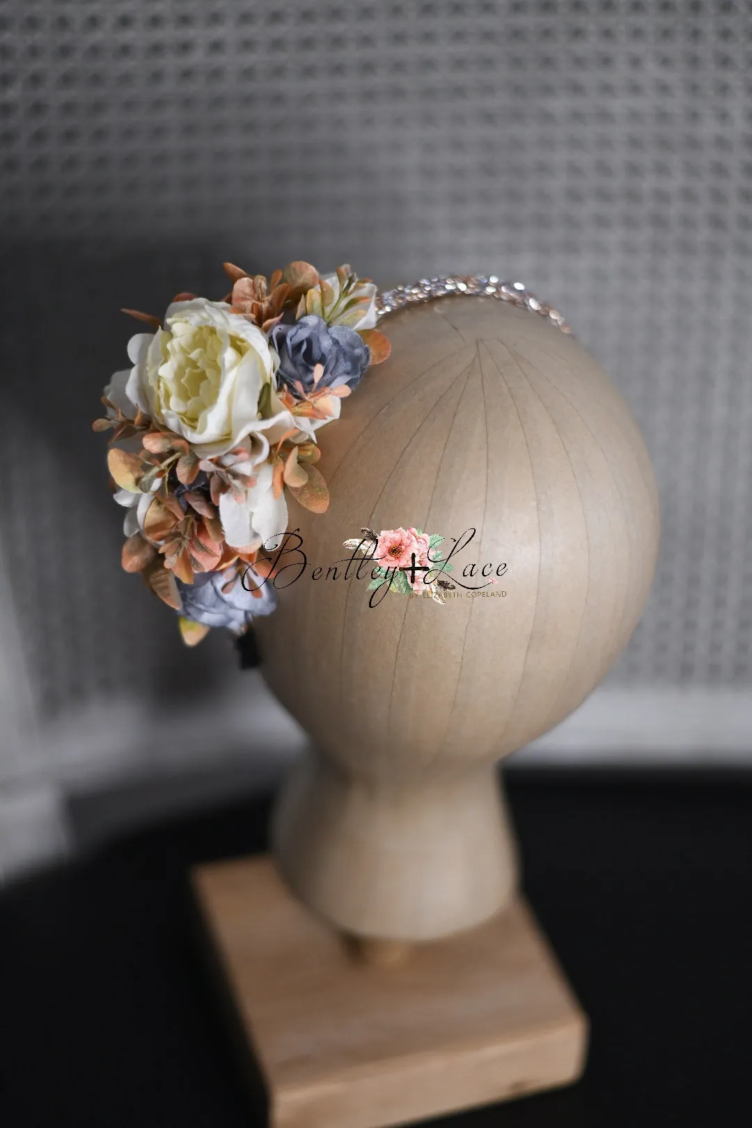 Peaches and Creams Floral Headband