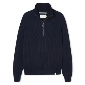 Peregrine Ford Zip Neck Navy