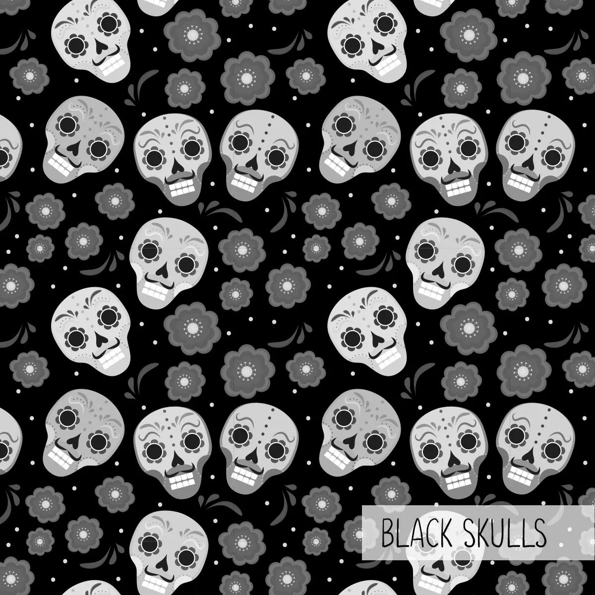 Sale Single Layer Shorts | Black Skulls