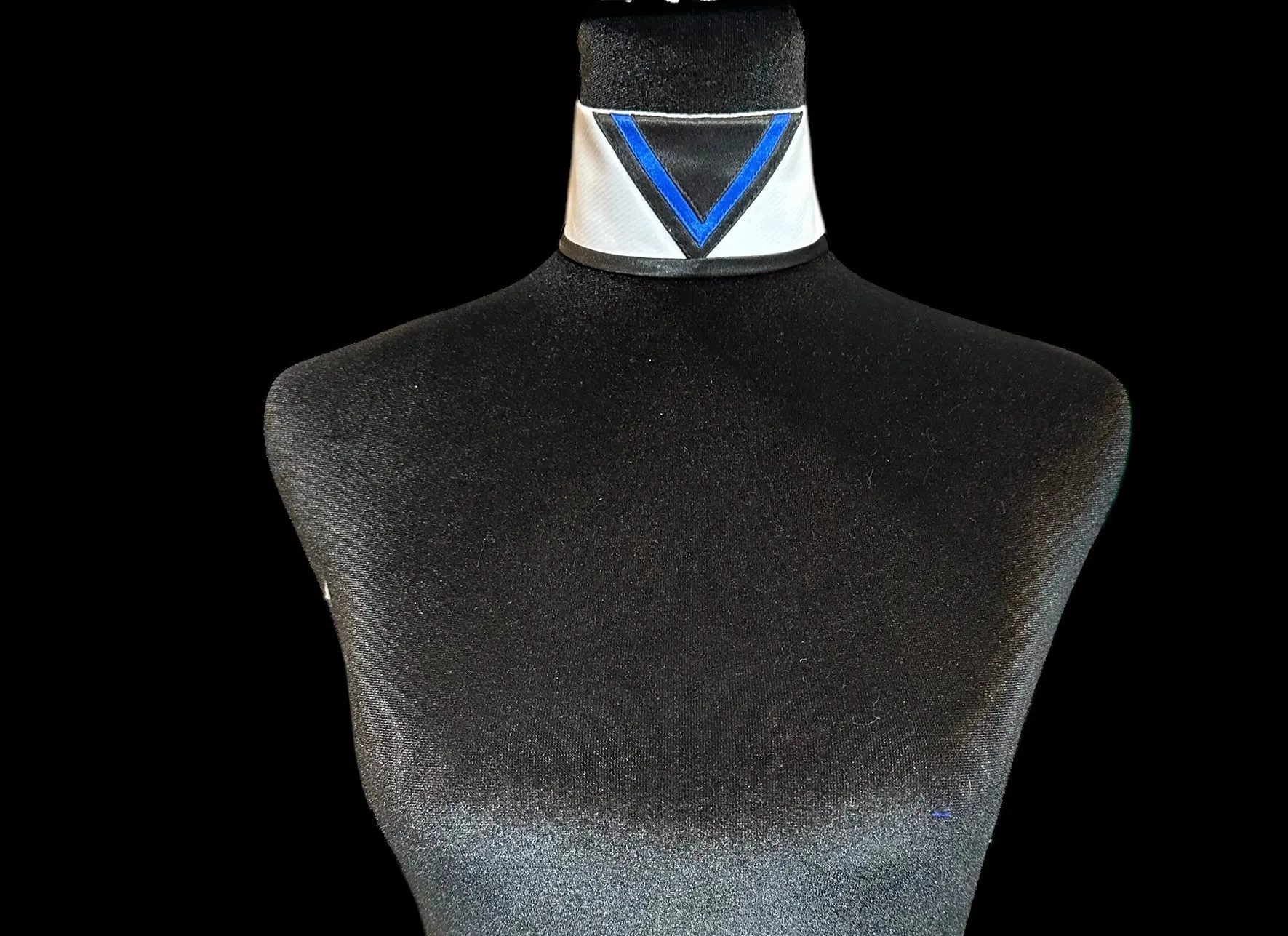 Single Collar Black with Royal