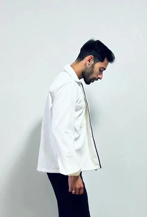 Solid Me White Jacket