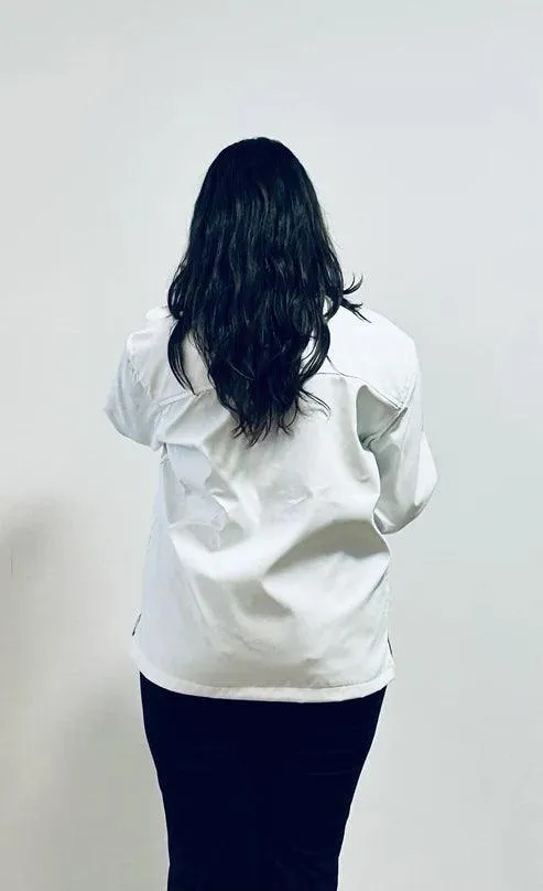 Solid Me White Jacket