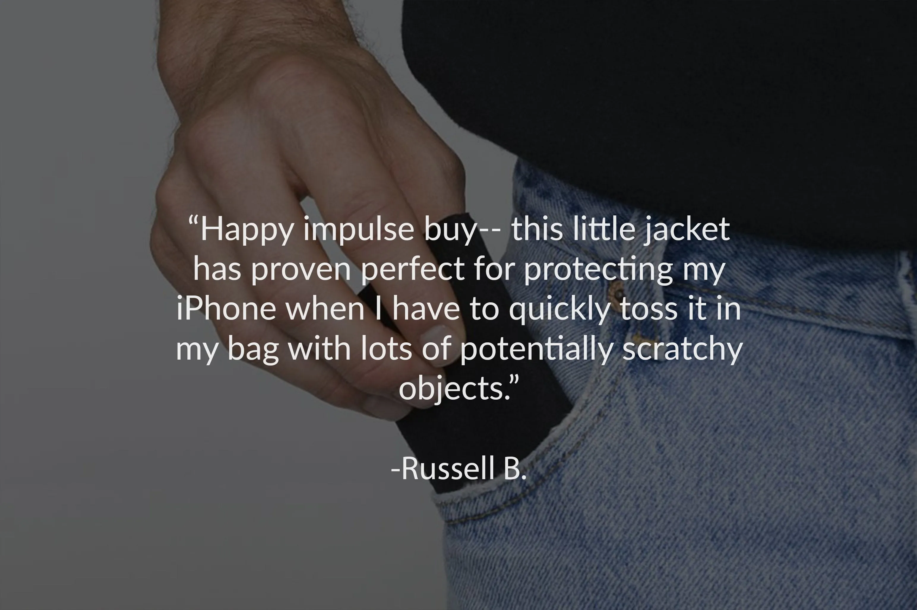 Suede Jacket for iPhone