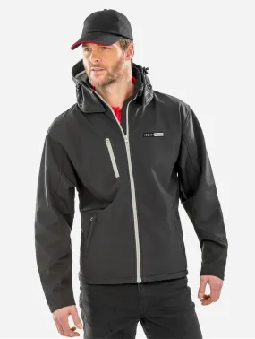 Vegan Men's Core TX Performance Hooded Softshell Jacket | Multiple Colours