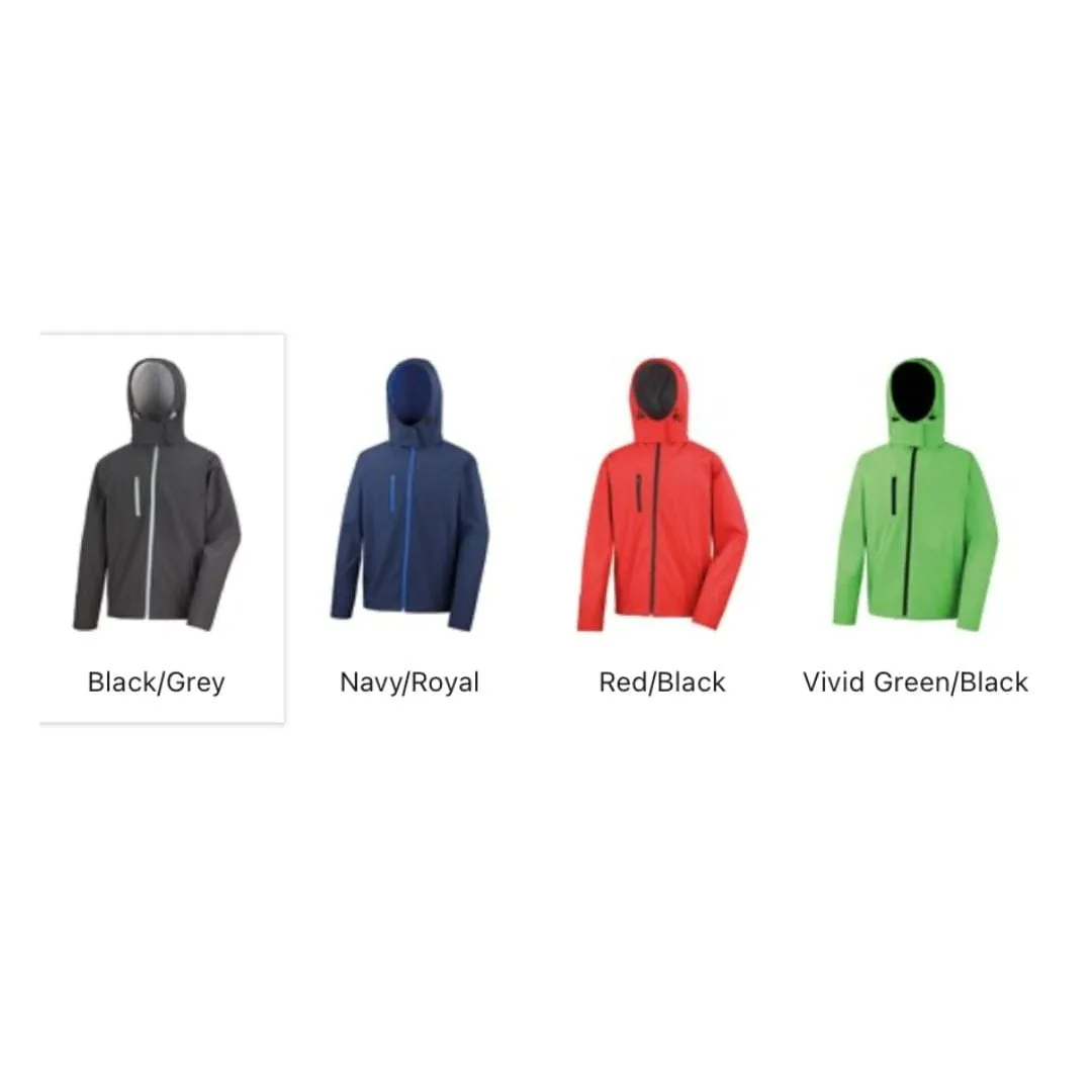 Vegan Men's Core TX Performance Hooded Softshell Jacket | Multiple Colours