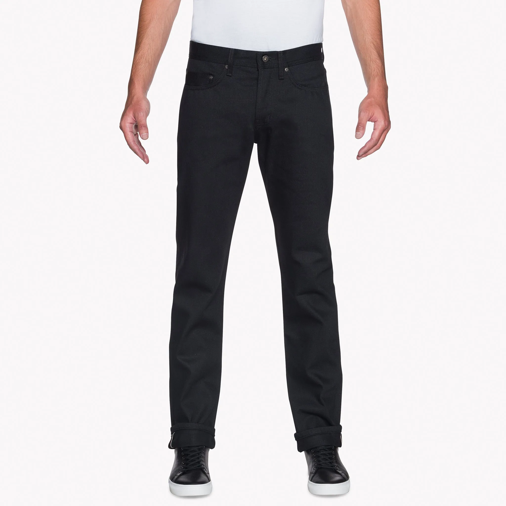 Weird Guy - Solid Black Selvedge