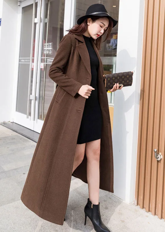 Women Winter Warm Wool Coat 2458#