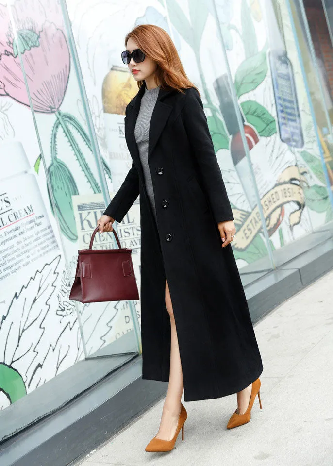 Women Winter Warm Wool Coat 2458#