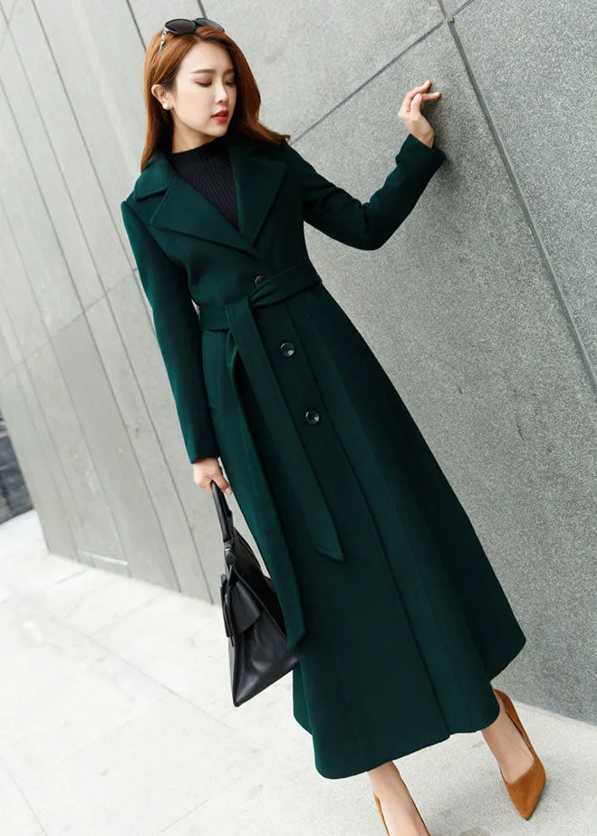 Women Winter Warm Wool Coat 2458#