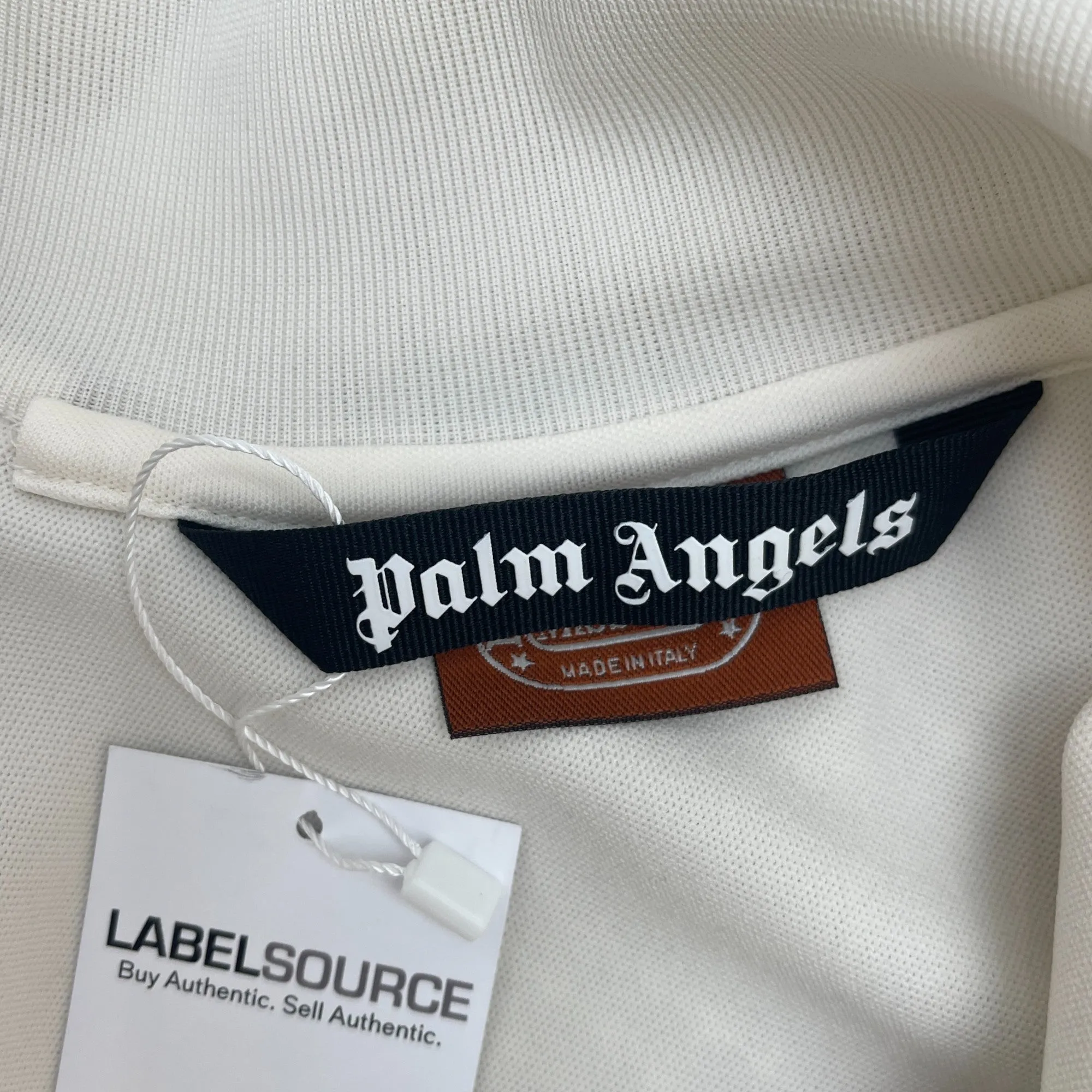 Women's X Palm Angels Logo Track Jacket Cream Size S