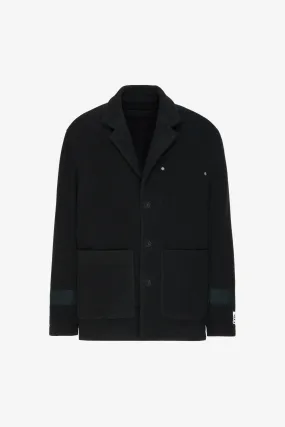 WOOL DRESSED UP JACKET BLACK